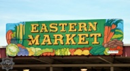 Eastern Market Veggie Sign