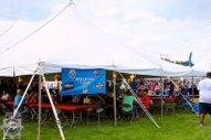 A Michigan Beer Garden Tent