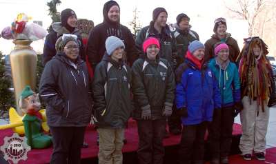 Lafayette Market awards ceremony for the ice sculptors