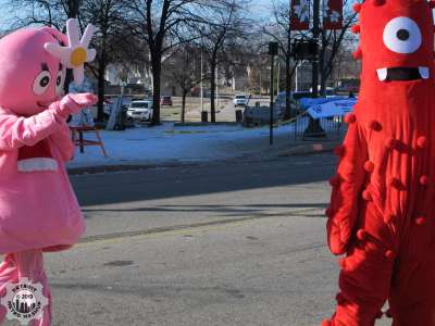 Yo Gabba Gabba in pink!