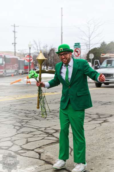 I don't think he's a leprechaun, but he's cool!