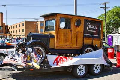 Faygo Beverages woody truck