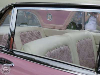Lovely pink interior!