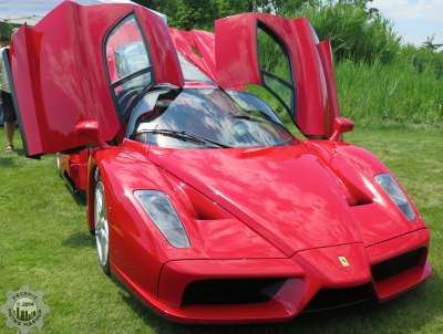 Enzo Ferrari one of 399 made. You hade to be invited to buy one of these. Only owenrs of F-40s and F-50s got the invite.