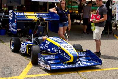 University of Michigan-Dearborn race car