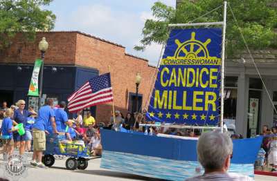 Candice Miller float