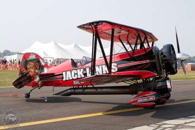 Jack Links Sasquatch stunt plane