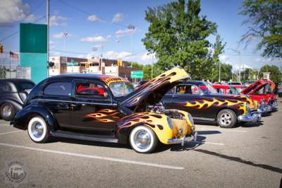 Flaming hot rods