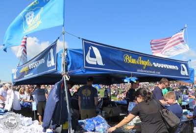 Blue Angels Souvenirs Booth