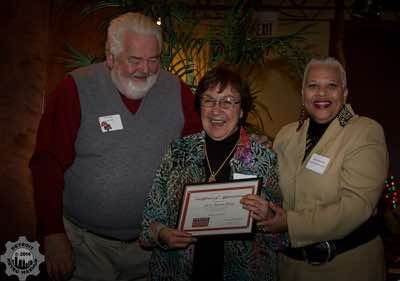 Bo and Maureen Young receive the Senior Award