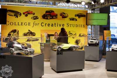 College for Creative Studies Lobby Exhibit