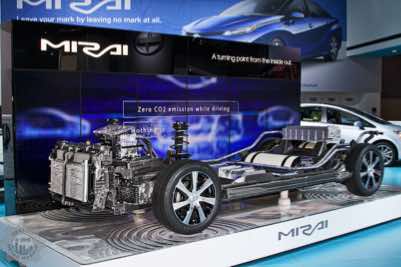 Toyota Mirai Hydrogen Fuel Cell Chassis