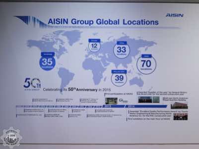 Aisin Group 50th Anniversary