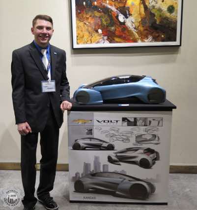 Daniel Kangas and his Volt 2025