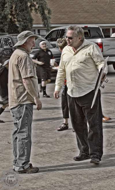 Tim Travis (Goldner Walsh) and Glen Konapaskie (PDBA)