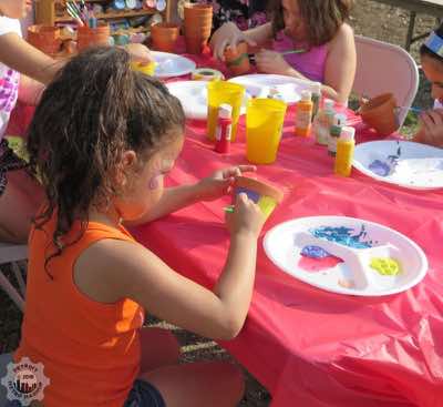 Making a flowerpot