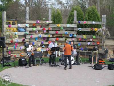 The stage