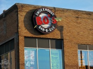 Bo's sign before Downtown 51