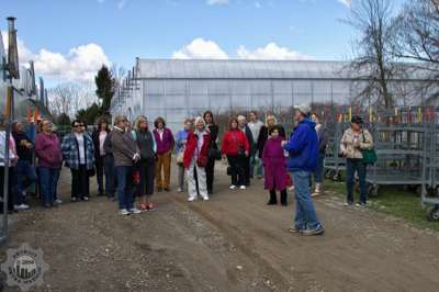 Touring the Wojo Greenhouse grounds