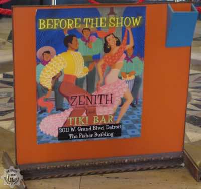 Zenith Tiki Bar Sign